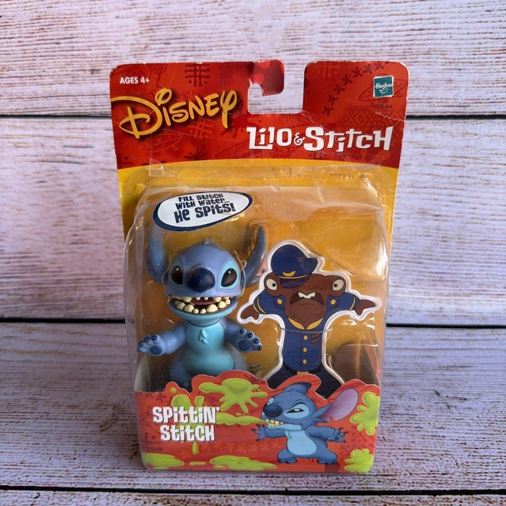 Disney Lilo & Stitch Spittin' Stitch Figure Figurine Hasbro Toy